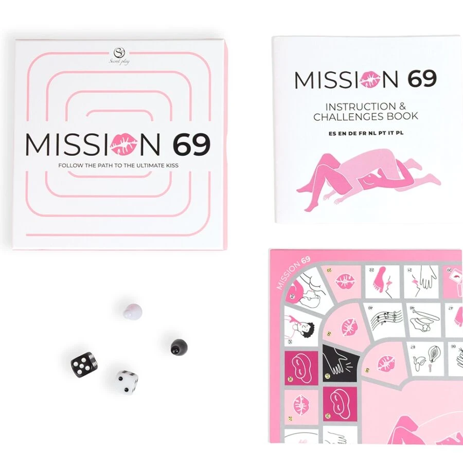 SECRET PLAY - GIOCO DA TAVOLO PER COPPIE "MISSION 69"